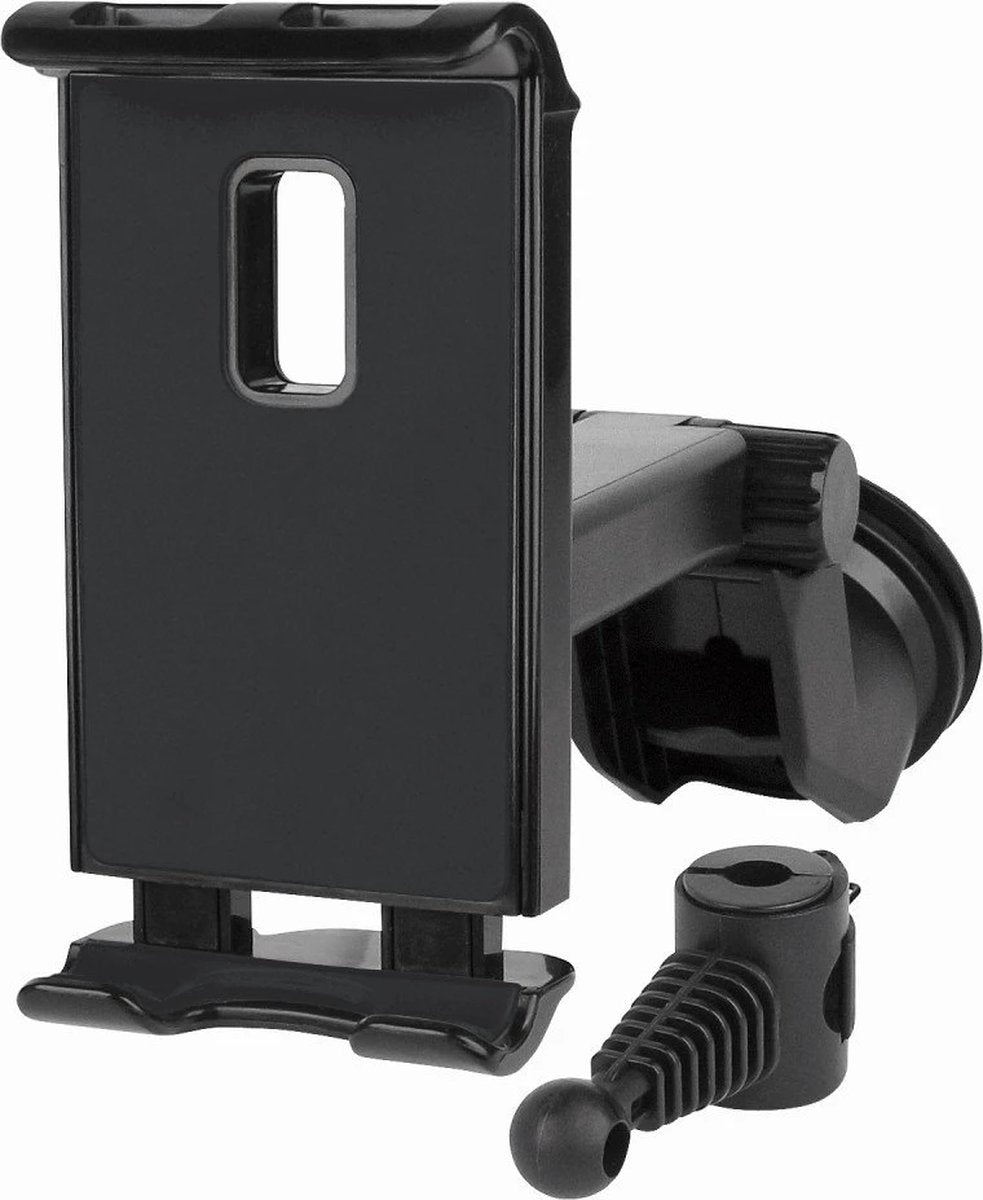 Fontastic 250606 Universele Tablet houder - Auto 360° draaibaar - 12-20 cm - Zwart