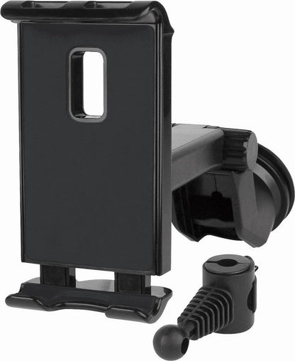 Fontastic 250606 Universele Tablet houder - Auto 360° draaibaar - 12-20 cm - Zwart