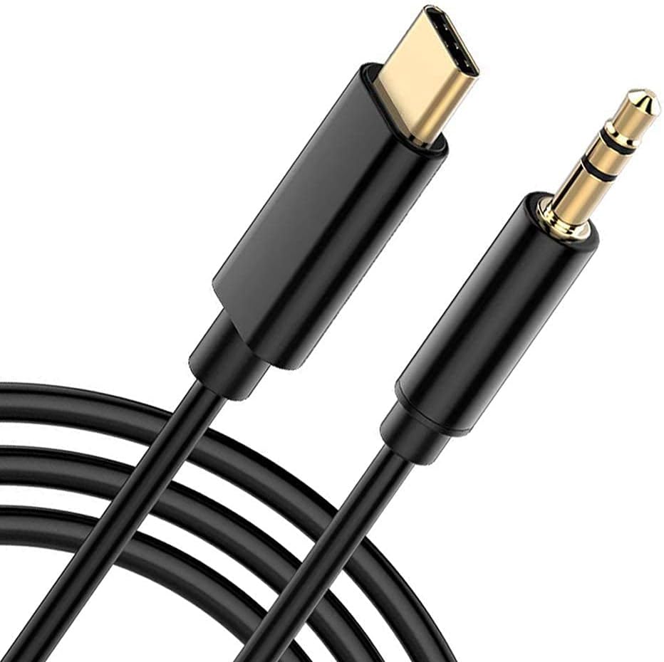 Gembird USB-C to Audio cable 3.5 mm jack - USB-C Cables - Suitable for Smartphone - 1.5m - Black