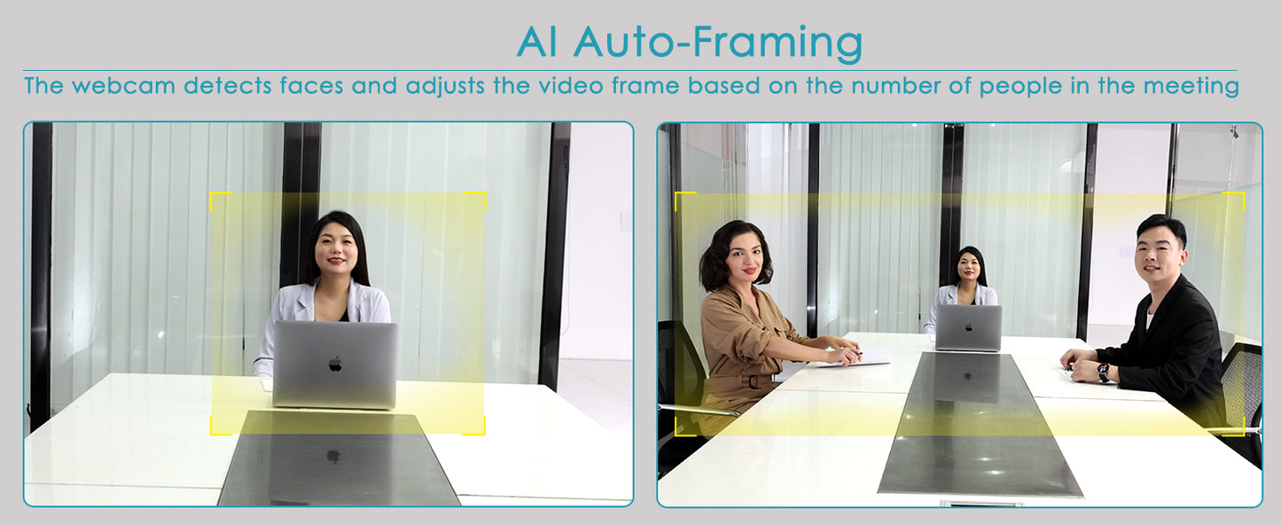 NÖRDIC Webcam voor PC - 4K Resolutie - 2160p - Webcam met Microfoon - Streaming Camera - Hoge Videokwaliteit