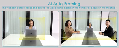 NÖRDIC Webcam voor PC - 4K Resolutie - 2160p - Webcam met Microfoon - Streaming Camera - Hoge Videokwaliteit