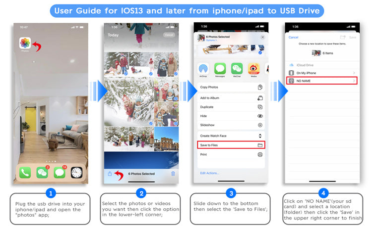 NÖRDIC Lightning Kaartlezer - SD, MicroSD - 1XUSBA, 1xUSB C - Geschikt voor Smartphone, Tablet, PC & Laptop