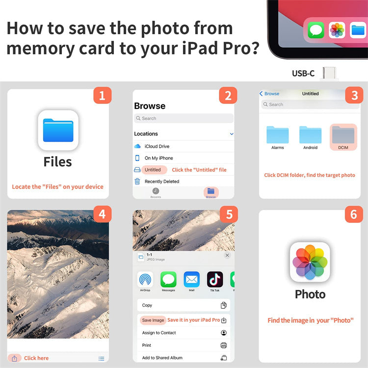 NÖRDIC USB C Card Reader - SD, MicroSD - Suitable for Laptop, Chromebooks, Tablet &amp; Smartphone