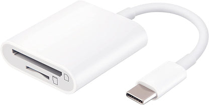 NÖRDIC USB C Card Reader - SD, MicroSD - Suitable for Laptop, Chromebooks, Tablet &amp; Smartphone