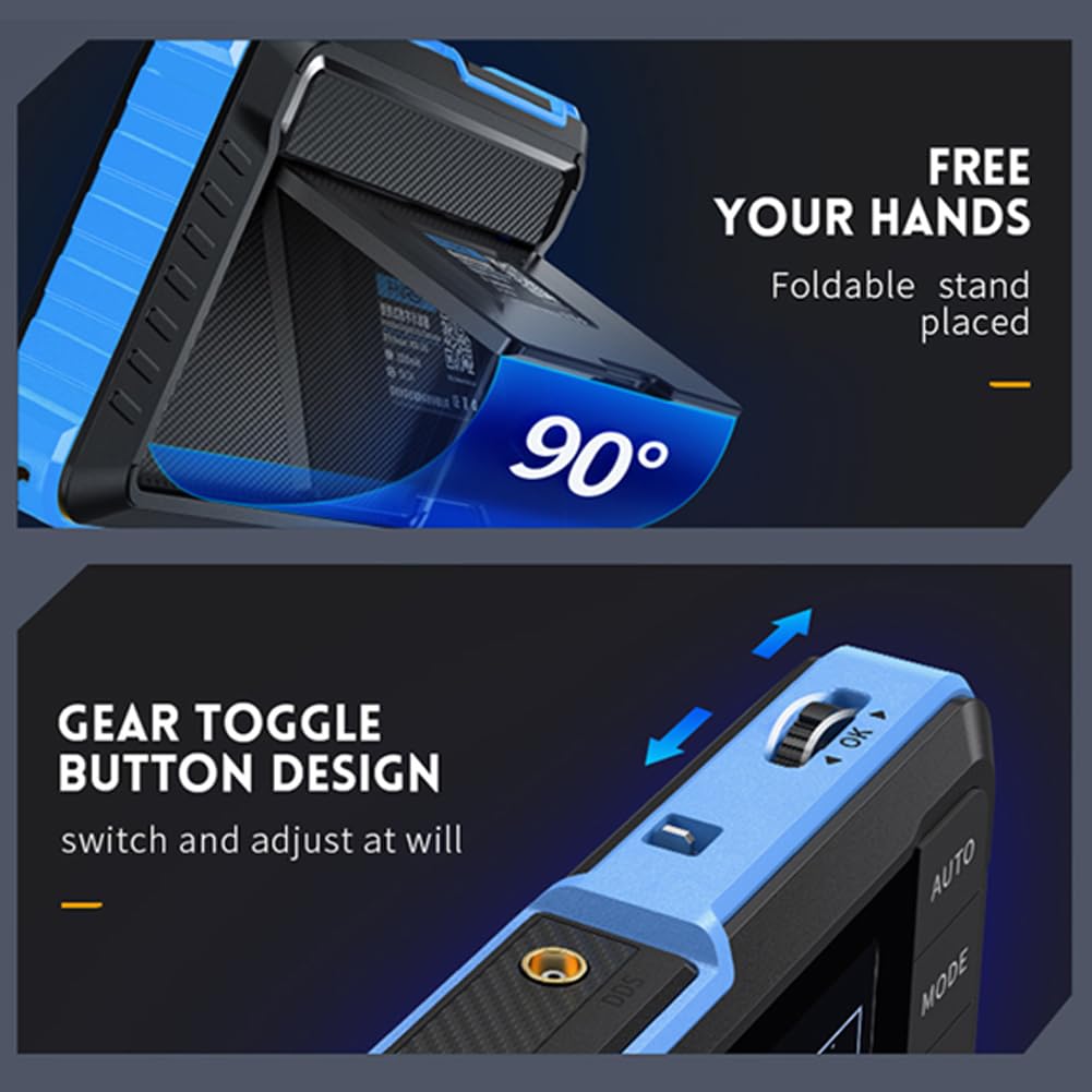 FNIRSI Digitale Mini Oscilloscoop - Compact & Draagbaar - Signaalgenerator - 5 MS/s 1 MHz