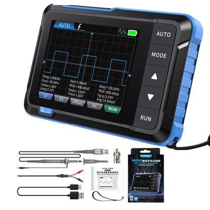 FNIRSI Digital Mini Oscilloscope - Compact &amp; Portable - Signal Generator - 5 MS/s 1 MHz