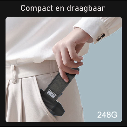 Delmark Turbo Fan - 130.000 RPM - Luchtpistool en stofzuiger in 1 - 300g stuwkracht - 5000mAh Accu