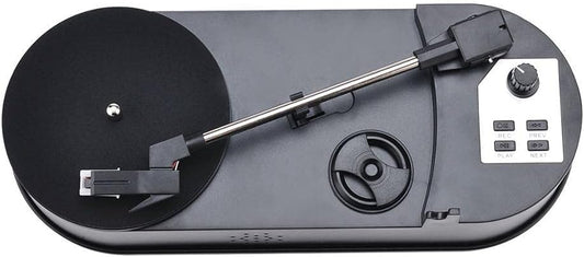 EZCAP613 Vinyl-Plattenspieler zu MP3-Konverter – 33/45 U/min LP mit integriertem Lautsprecher
