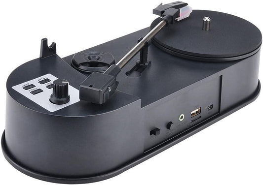 EZCAP613 Vinyl-Plattenspieler zu MP3-Konverter – 33/45 U/min LP mit integriertem Lautsprecher