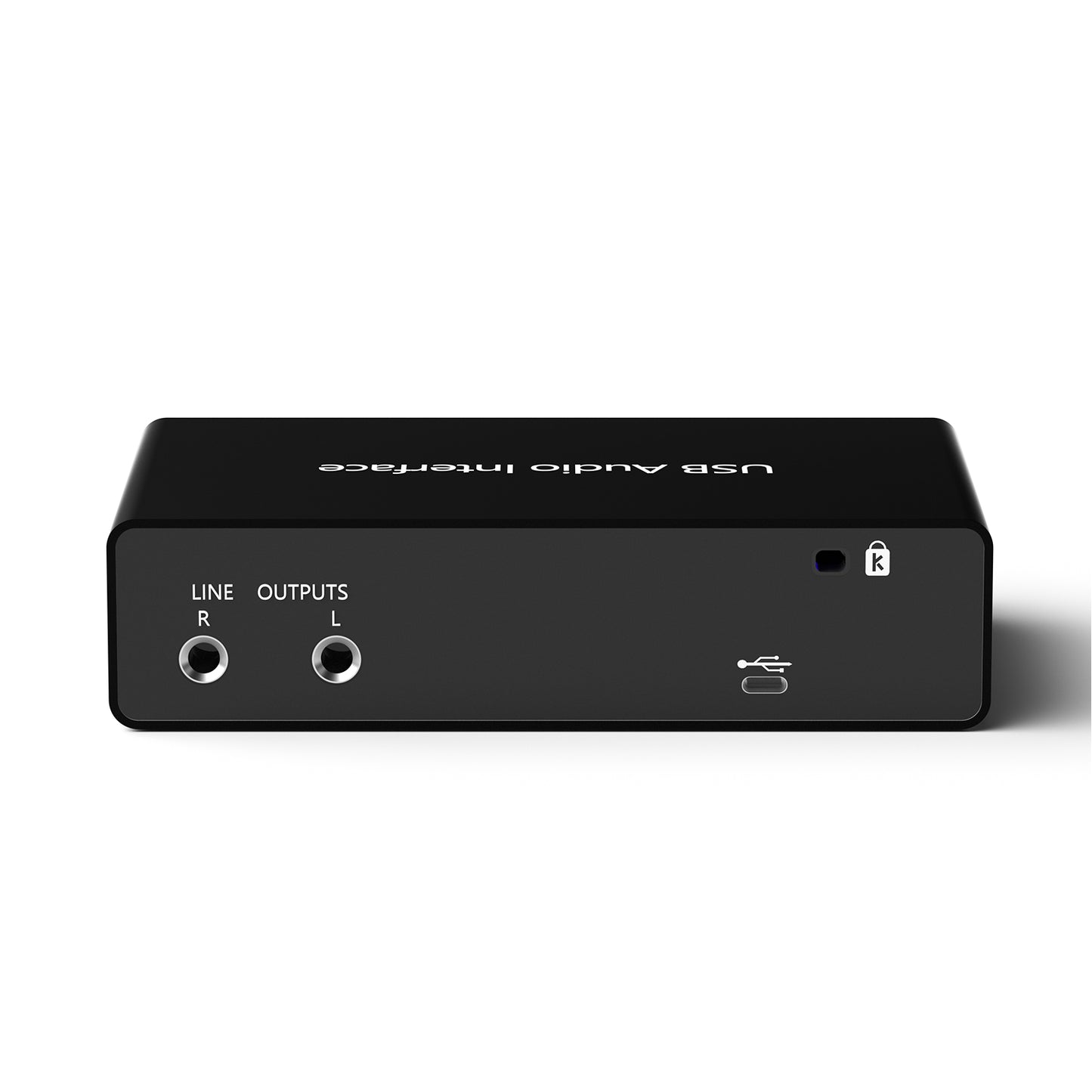 Delmark USB Audio-interface - 2e Generatie - 2i2 - 24bit - 192kHz - 2 ingangen - Zwart