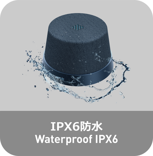 NÖRDIC Magnetische Luidspreker - Bluetooth 5.3 - 3W - TWS Stereo - Geschikt voor Tablet & Smartphone - Zwart