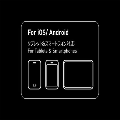 NÖRDIC Magnetische Luidspreker - Bluetooth 5.3 - 3W - TWS Stereo - Geschikt voor Tablet & Smartphone - Blauw