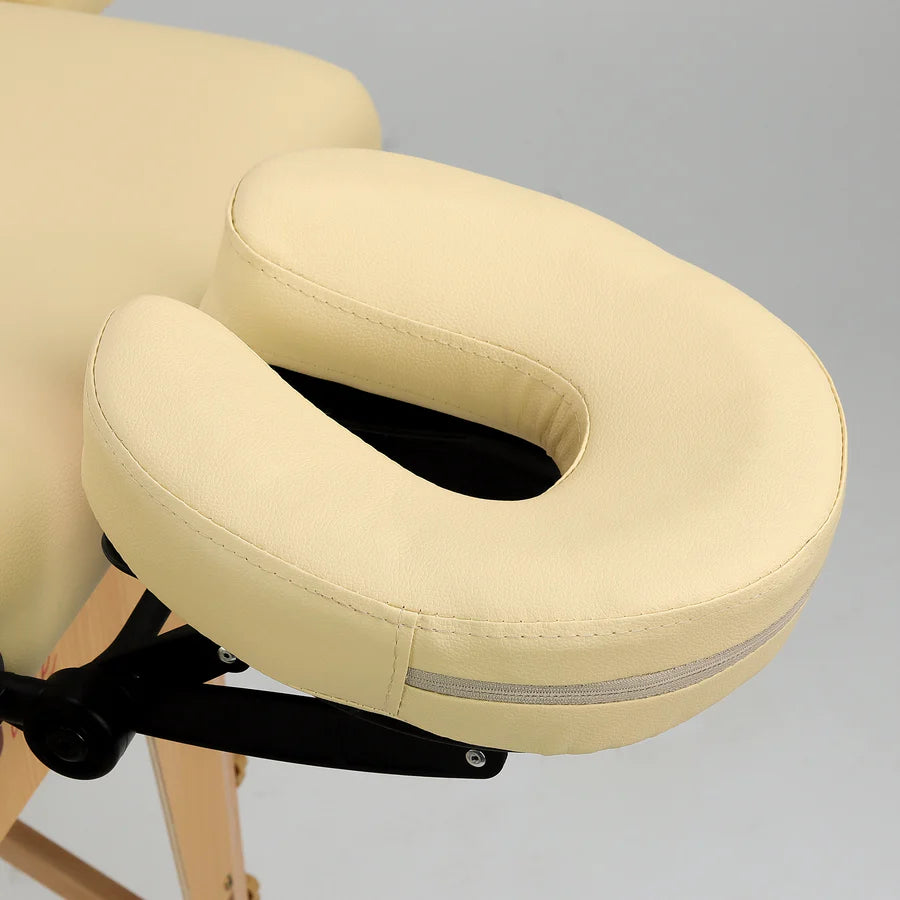 Massagetafel M12L Beige - 70cm breed - tweedelig