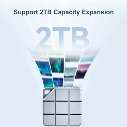 MAIWO M.2 SSD Mini Enclosure - NVMe &amp; SATA SSD 2230 - Suitable for PC &amp; Laptop - USB C