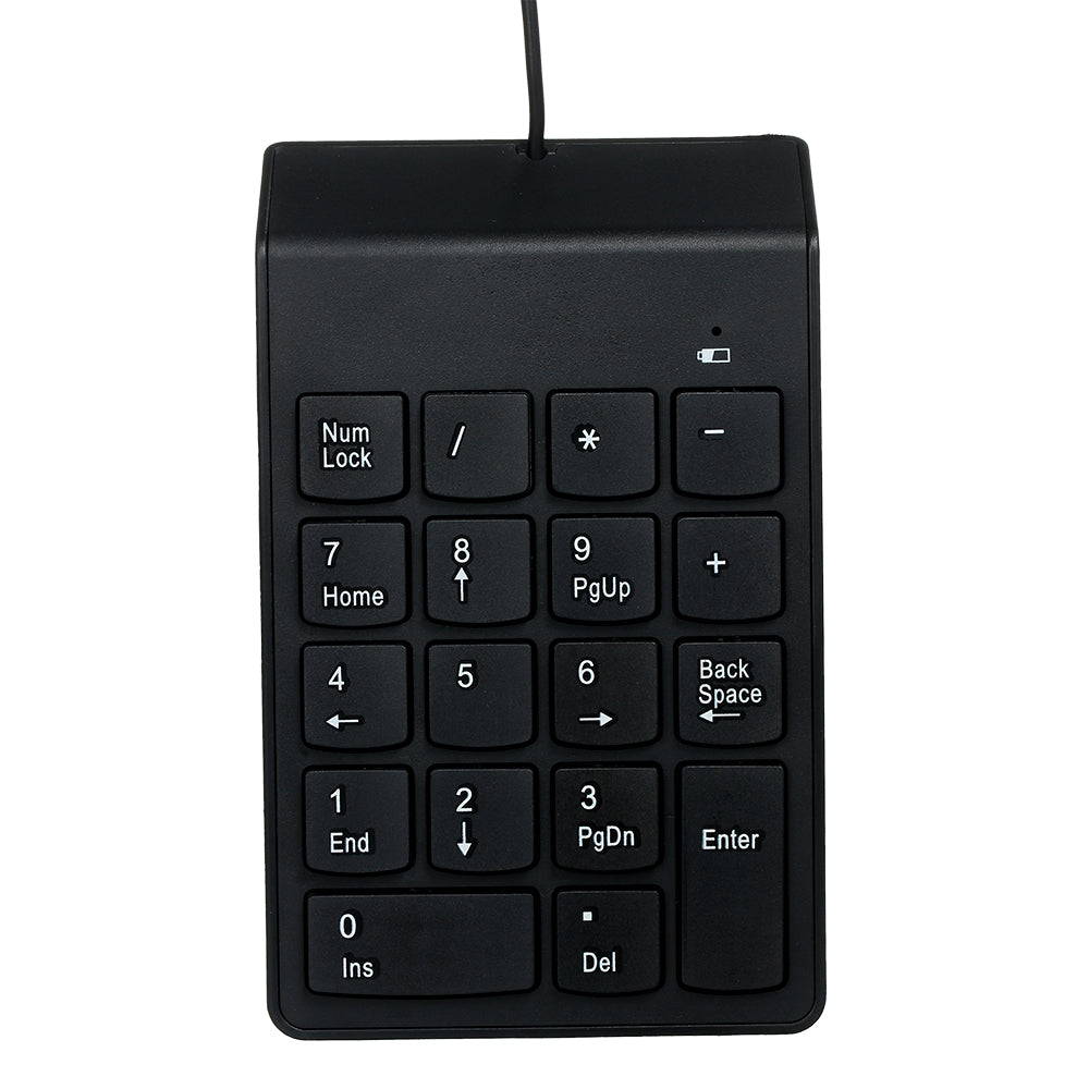 Gembird Numeriek Toetsenbord  - Draadloos - Toetsenborden - Numpad USB - Zwart