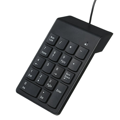 Gembird Numeriek Toetsenbord  - Draadloos - Toetsenborden - Numpad USB - Zwart