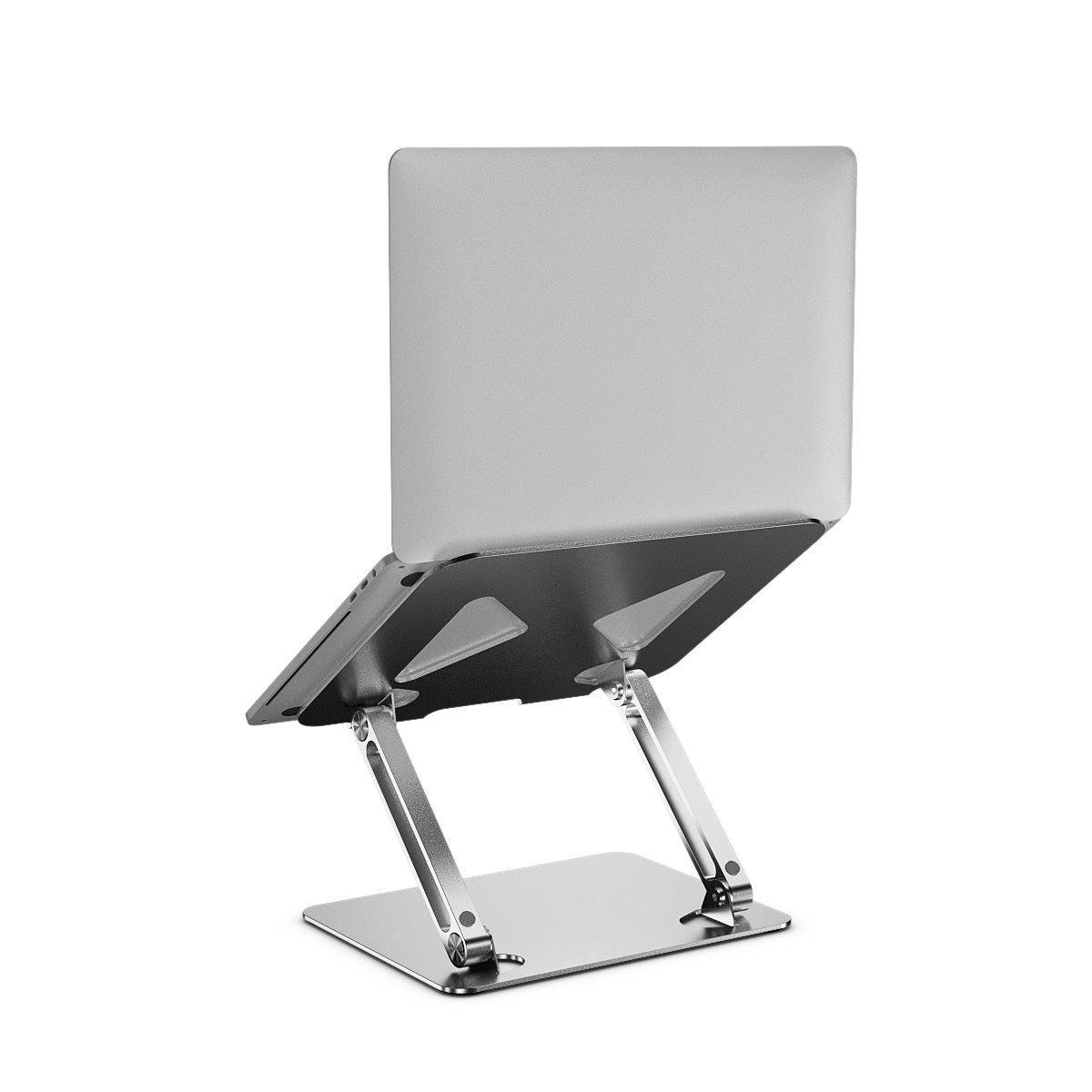 NÖRDIC In hoogte verstelbare laptopstandaard - 17 inch -Ergonomisch - Notebook - Zilver