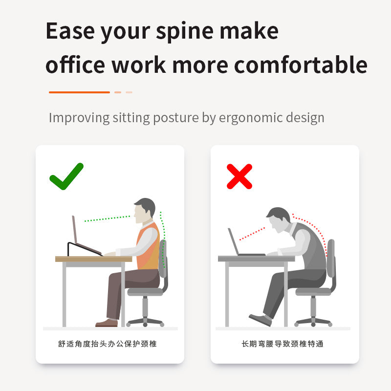 NÖRDIC In hoogte verstelbare laptopstandaard - 17 inch -Ergonomisch - Notebook - Zilver