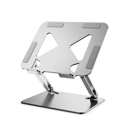 NÖRDIC Height-adjustable laptop stand - 17 inch - Ergonomic - Notebook - Silver