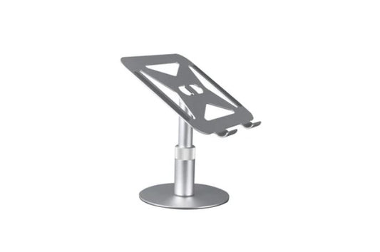 NÖRDIC Universele laptop standaard - Notebook en Laptopverhoger - Aluminium - 360 Graden draaibaar - Tot 17.3" schermen