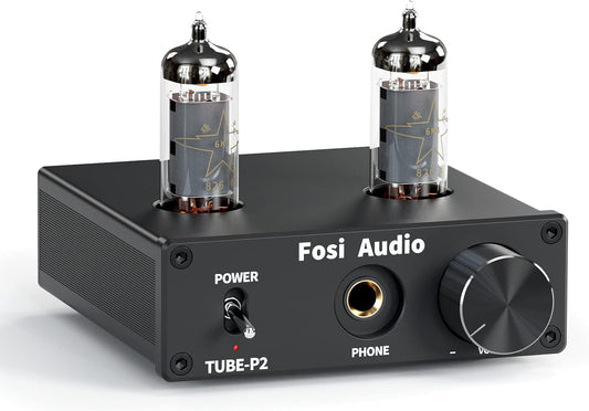 Fosi Audio Interface – Kopfhörerverstärker – Hifi Stereo Set – Geeignet für MP3, Headset, Smartphone, Laptop & Tablet