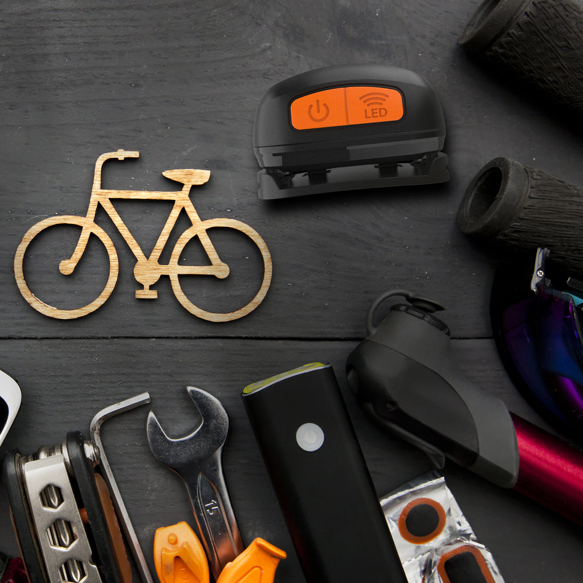 Platinet PHL2882 LED Hoofdlamp - 1200 mAh - Oplaadbaar - Kamperen en Outdoor - 270lm