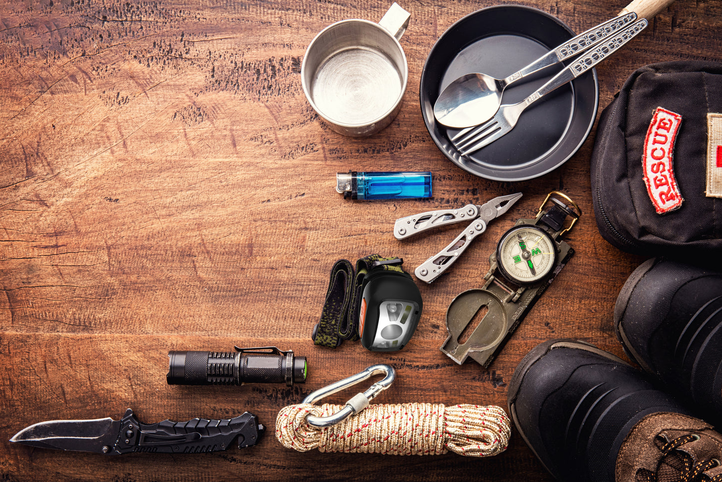 Platinet PHL2882 LED Hoofdlamp - 1200 mAh - Oplaadbaar - Kamperen en Outdoor - 270lm