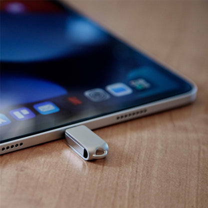 Platinet USB Stick 2-in-1 64GB – USB-A 3.2 + USB-C – Metalen Behuizing – Waterdicht & Schokbestendig