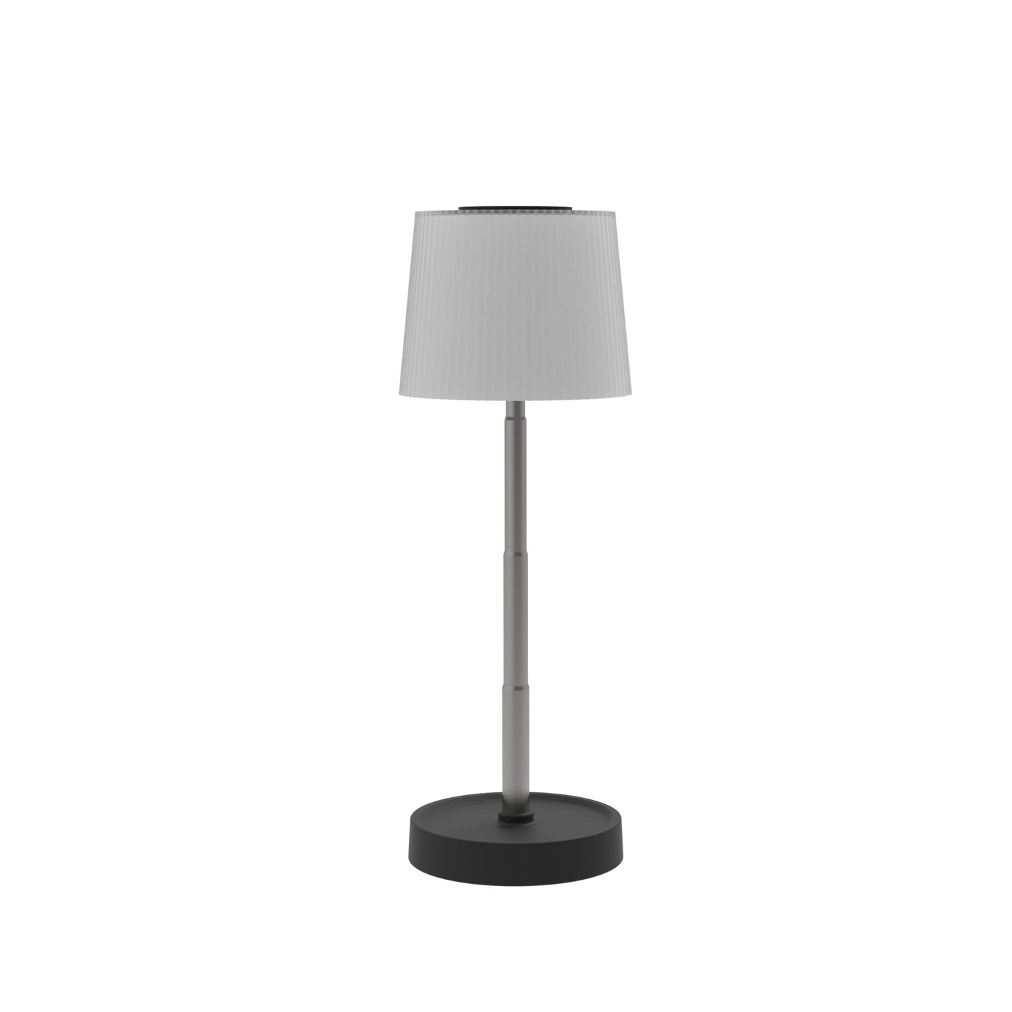 Platinet LED Tafellamp – 3 Lichtkleuren – Verstelbare Hoogte – USB Oplaadbaar – Wit