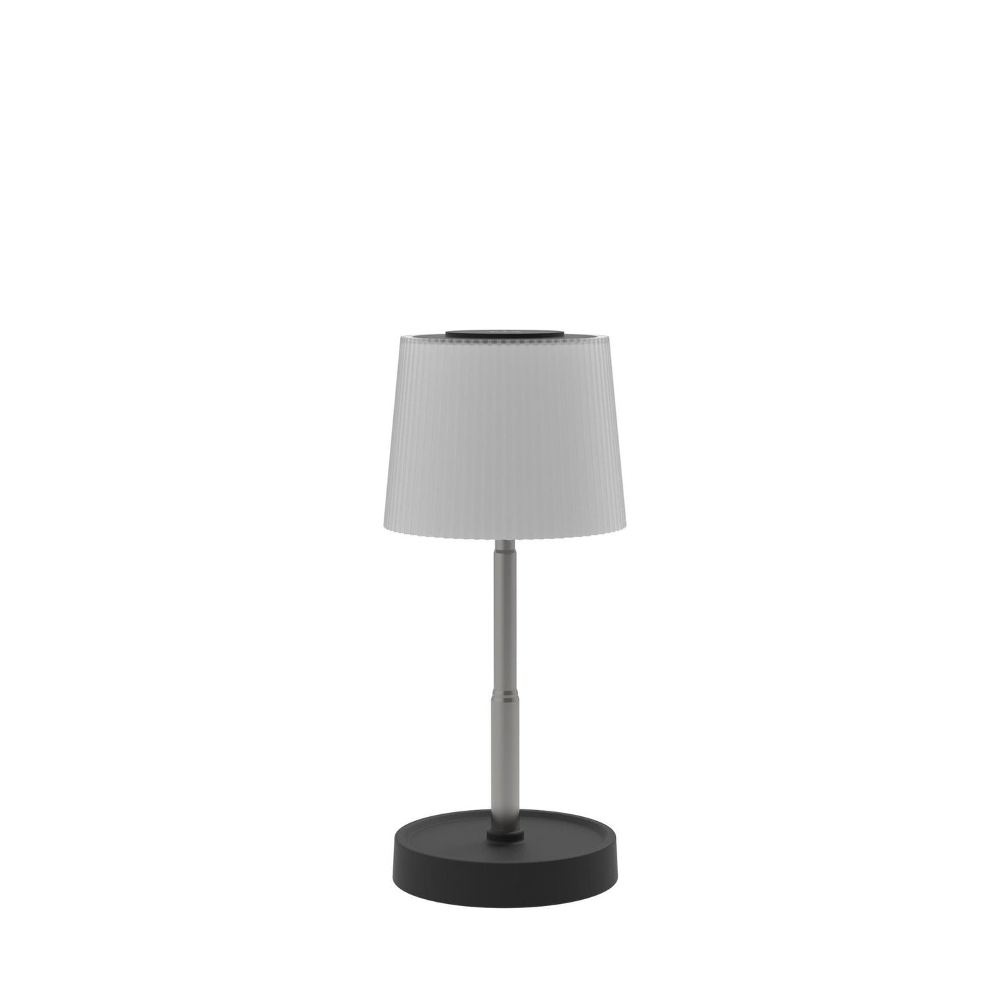 Platinet LED Tafellamp – 3 Lichtkleuren – Verstelbare Hoogte – USB Oplaadbaar – Wit