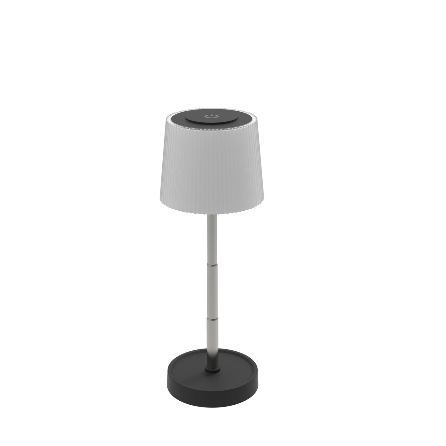 Platinet LED Tafellamp – 3 Lichtkleuren – Verstelbare Hoogte – USB Oplaadbaar – Wit