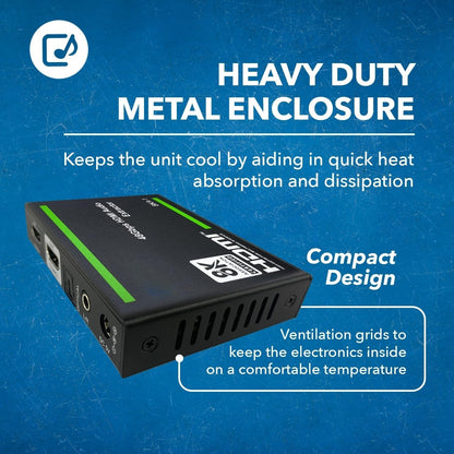 NÖRDIC Premium HDMI 2.1 Audio Extractor - 8K60Hz, 4K120Hz - Gaming &amp; Home Cinema - Dolby Atmos, HDR10+