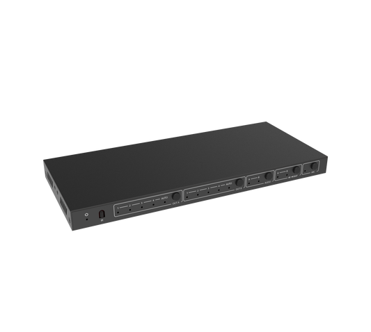 NÖRDIC HDMI 2.0 Switch - HDMI Matrix Switch - 4K60Hz - Toslink &amp; Stereo - HDMI Audio Extractor