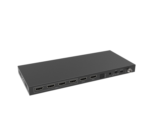 NÖRDIC HDMI 2.0 Switch - HDMI Matrix Switch - 4K60Hz - Toslink &amp; Stereo - HDMI Audio Extractor