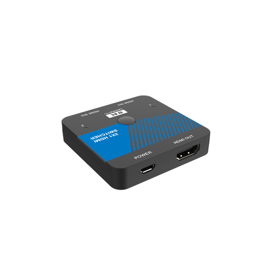 NÖRDIC HDMI 2.1 Switch - 8K60Hz 4K120Hz - 2 naar 1 - Dolby ATMOS - 7.1CH - Geschikt voor Xbox en PS5