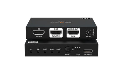 NÖRDIC 8K HDMI 2.1 - Audio Extractor - Suitable for TV, Amplifiers &amp; AV Receivers - PlayStation 5 and Xbox Series X