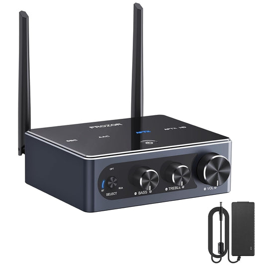 NÖRDIC Bluetooth 5.2 Hi-Fi versterker 192kHz/24Bit 2x100W