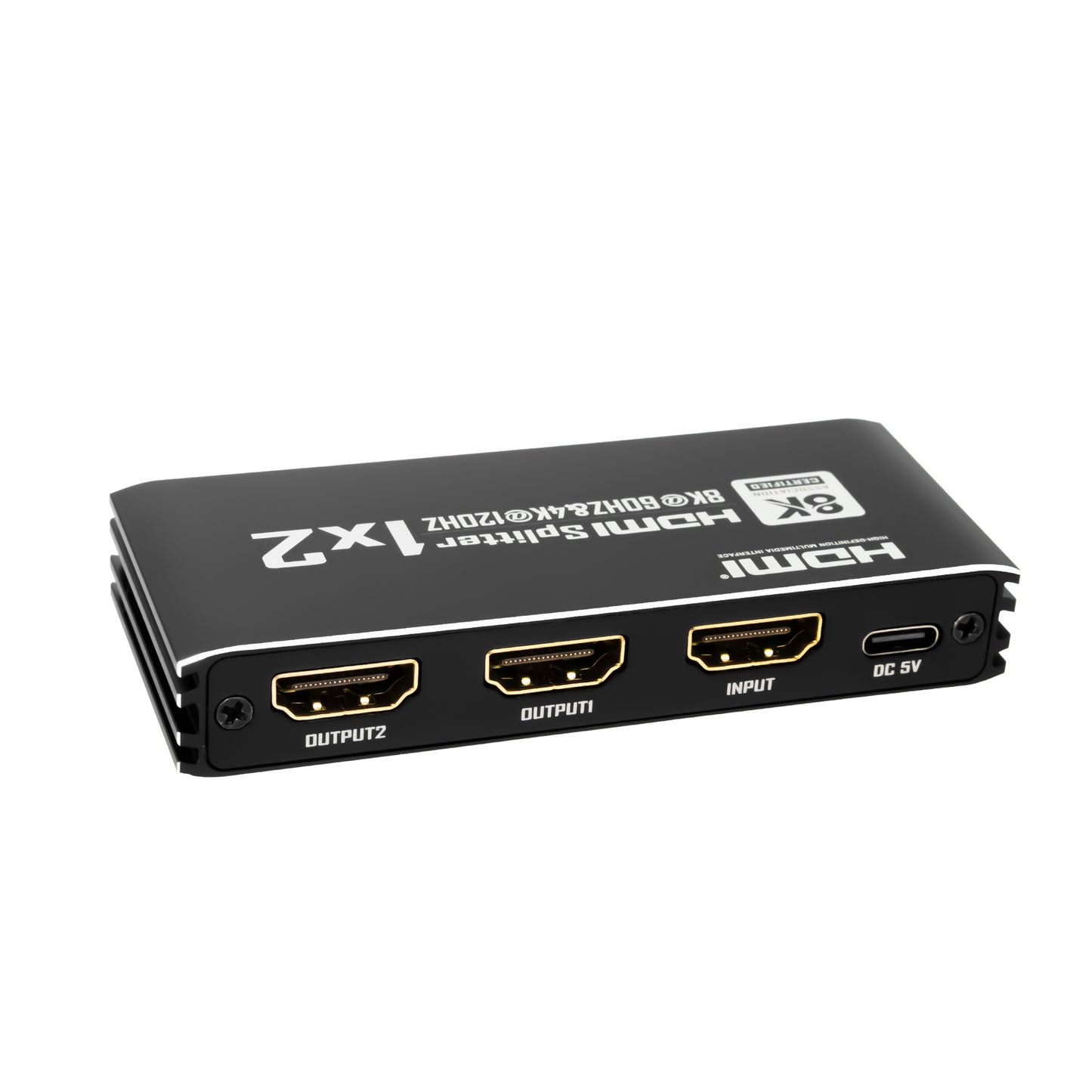 NÖRDIC 4K HDMI 2.1 Splitter 1x2 - 8K@60Hz & 4K@120Hz