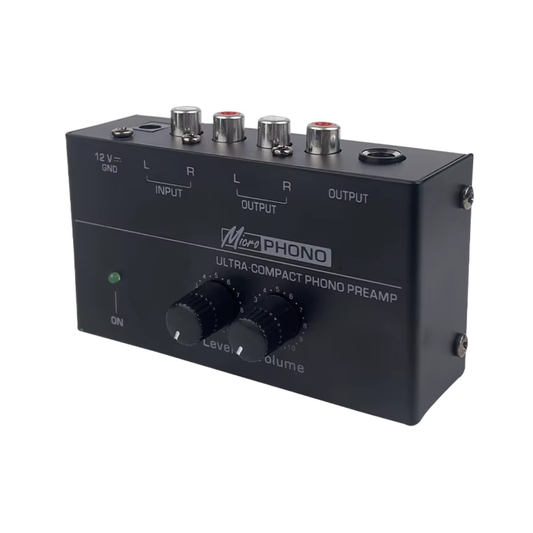 Delmark Phono Preamp - Voorversterker voor Platenspelers