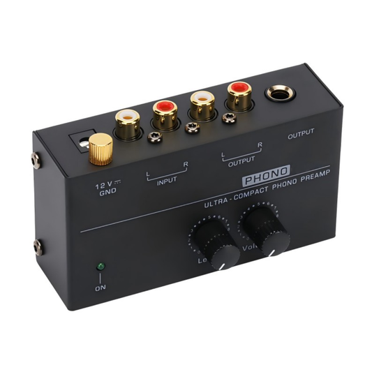 Delmark Phono Preamp - Voorversterker voor Platenspelers