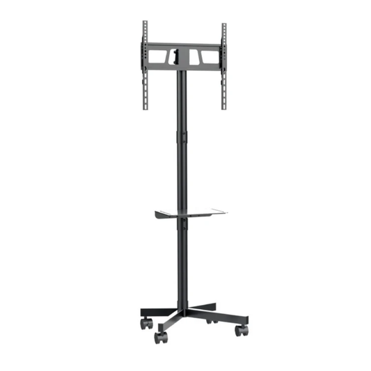 Gembird Verrijdbare TV Standaard - 32 - 55 inch - Op wieltjes