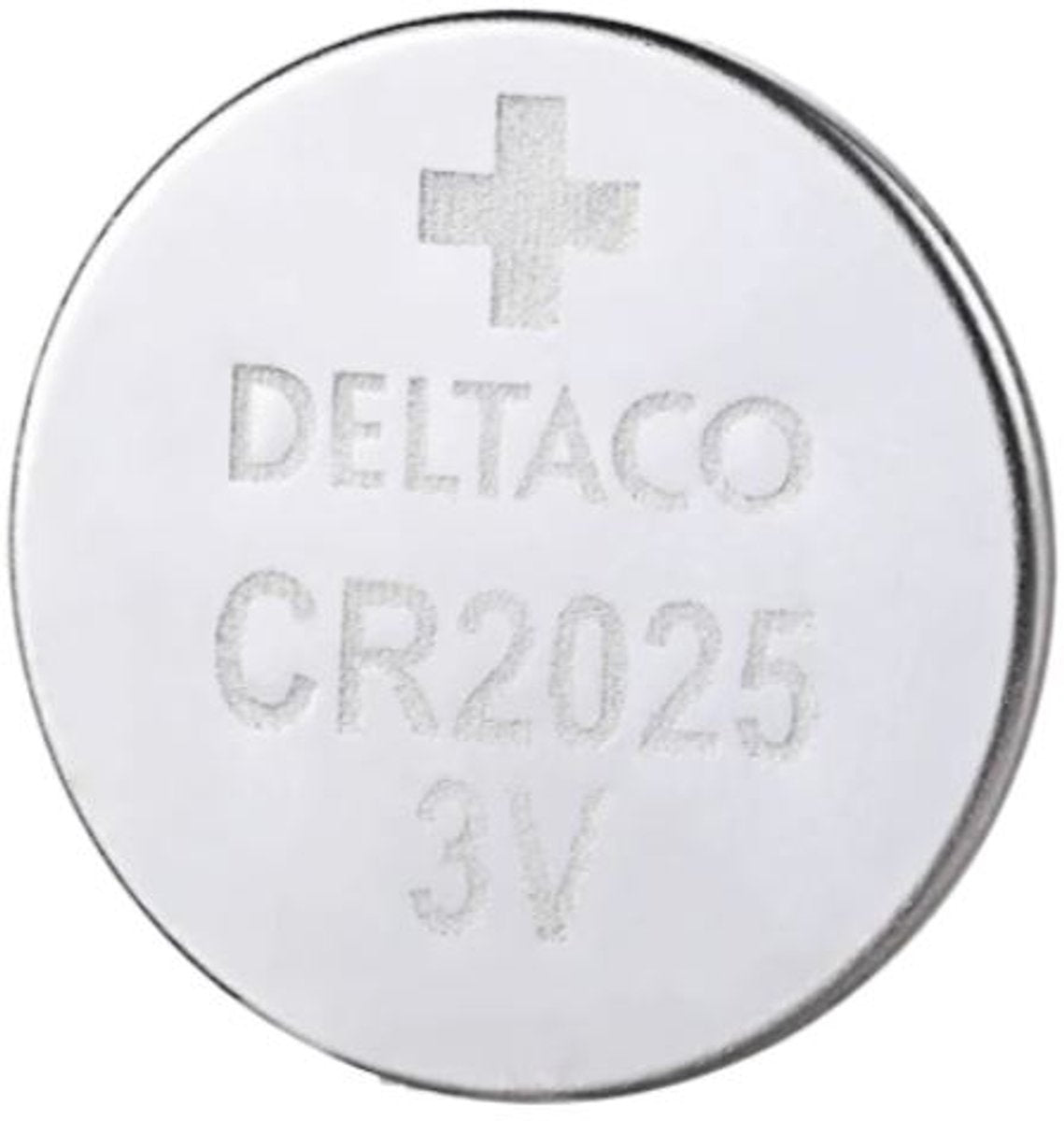 Deltaco Ultimate Lithium CR2025 Knoopcel Batterij - 3V