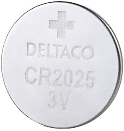 Deltaco Ultimate Lithium CR2025 Knoopcel Batterij - 3V