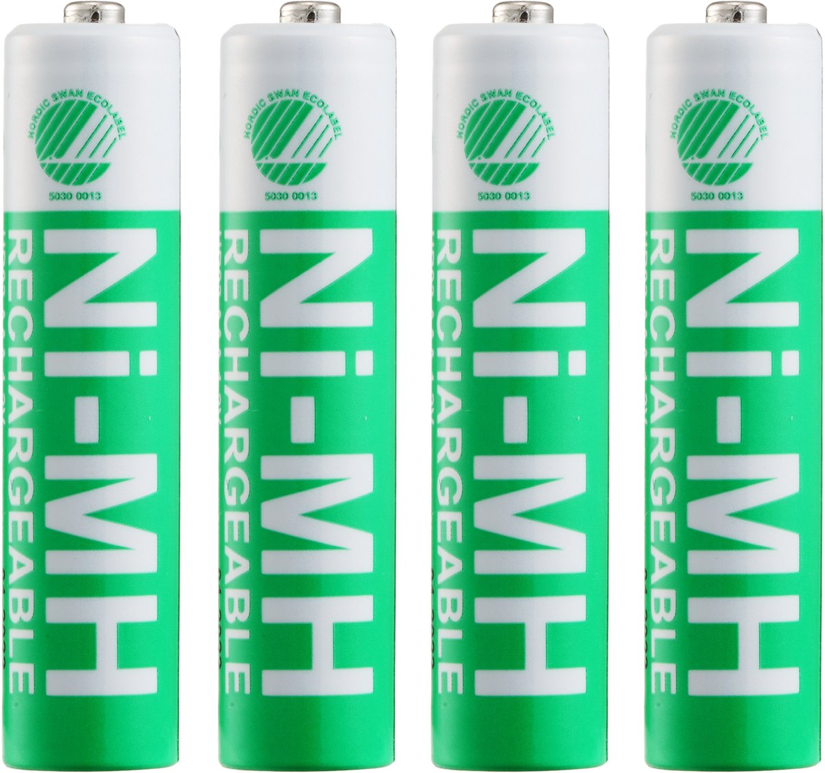 Deltaco huishoudelijke Oplaadbare batterij AAA Nikkel-Metaalhydride (NiMH)
