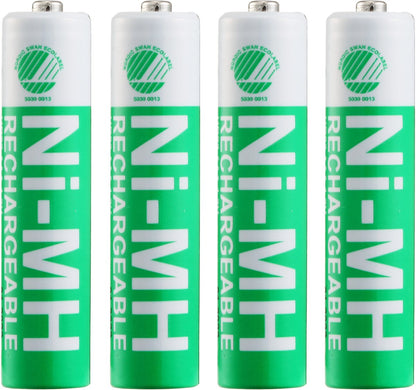 Deltaco huishoudelijke Oplaadbare batterij AAA Nikkel-Metaalhydride (NiMH)