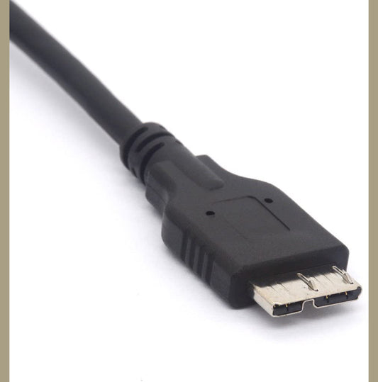 NÖRDIC USBC-103 USB-C naar USB Micro B Kabel - 3.2 Gen 1 - Voor Externe harde schijf - 3m