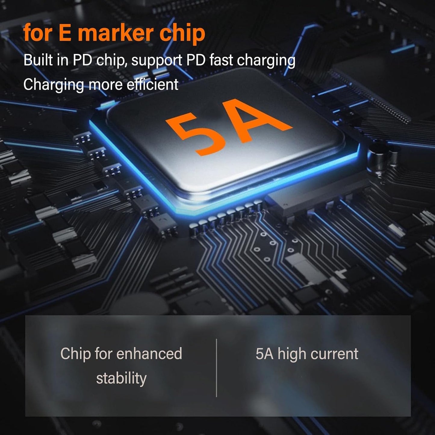 NÖRDIC Adapter USB-C naar DC 4,5x3,0mm - 100W - 12-20V - Geschikt voor HP Laptop - Zwart