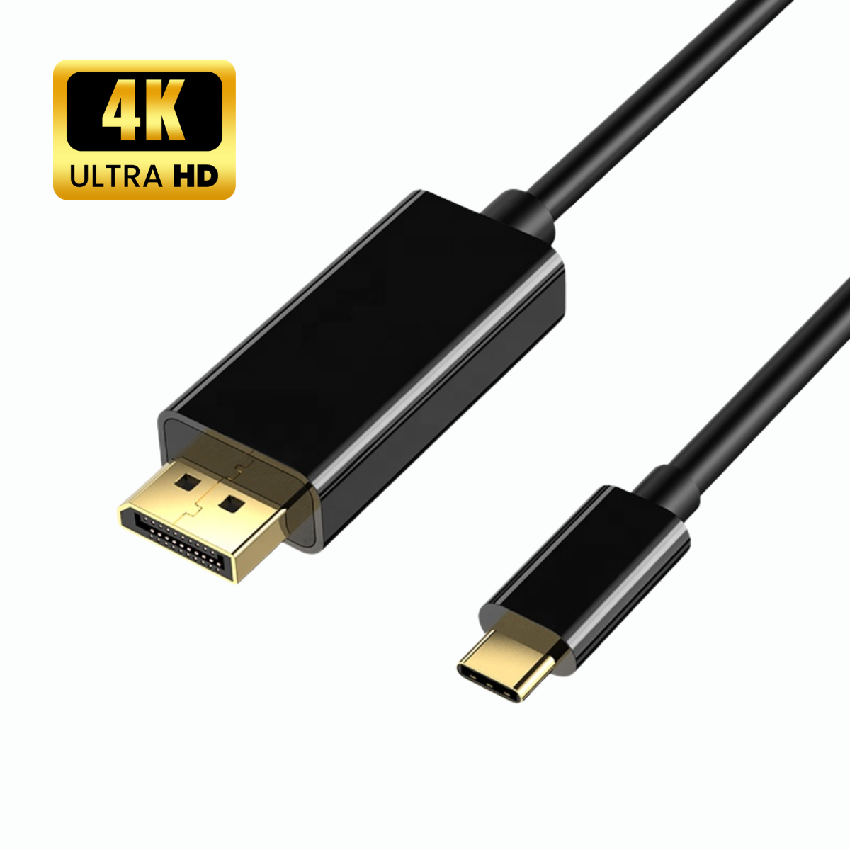 Delmark USB-C naar Displayport - 1.8m - 4K60Hz - USB-C Laptop naar Displayport Monitor