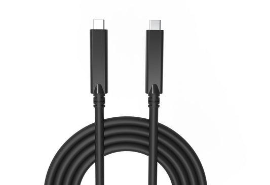 NÖRDIC USB C naar USB C Kabel - Glasvezel - 10 Gbps - 4K Beeldkwaliteit - Power Delivery 60W - 5m