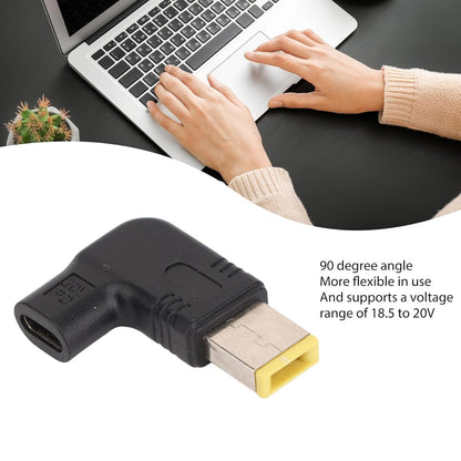 NÖRDIC USB-C Adapter - Geschikt voor Lenovo opladers - 100W PD Snellader - Geschikt voor laptop, smartphone & tablet